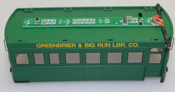 Trailer Shell - Greenbrier & Big Run ( On30 Railbus & Trailer )